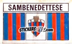 Sticker Scudetto Sambenedettese - Calciatori 1969-1970 n. 440 - Panini