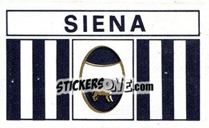 Figurina Scudetto Siena