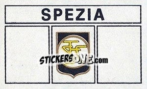 Cromo Scudetto Spezia