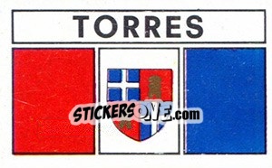 Figurina Scudetto Torres - Calciatori 1969-1970 - Panini