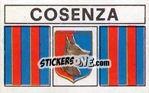 Figurina Scudetto Cosenza