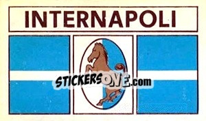 Sticker Scudetto Internapoli