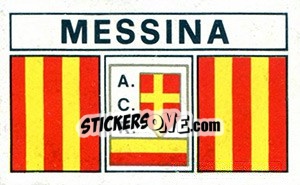 Figurina Scudetto Messina