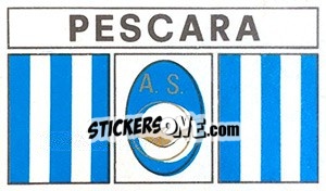 Sticker Scudetto Pescara - Calciatori 1969-1970 - Panini