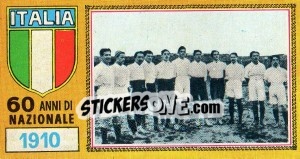 Sticker Italia Nazionale (1910) - Calciatori 1969-1970 - Panini