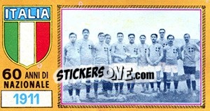 Sticker Italia Nazionale (1911)