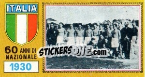 Sticker Italia Nazionale (1930)