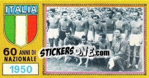 Sticker Italia Nazionale (1950)