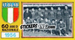 Sticker Italia Nazionale (1956)