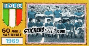 Sticker Italia Nazionale (1969) - Calciatori 1969-1970 - Panini