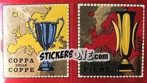 Sticker Coppa delle Coppe / Coppa delle Fiere