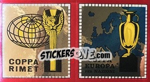 Sticker Coppa Rimet / Coppa Europa per Nazioni - Calciatori 1969-1970 - Panini