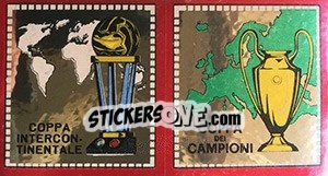 Cromo Coppa Intercontinentale / Coppa dei Campioni - Calciatori 1969-1970 - Panini