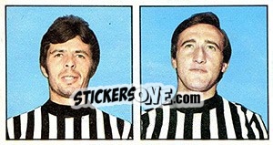 Sticker Nimis / Del Barba - Calciatori 1970-1971 - Panini