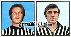 Sticker Menconi / Gavazzi - Calciatori 1970-1971 - Panini