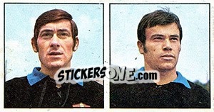 Sticker Pulici / Petrovic - Calciatori 1970-1971 n. 447 - Panini