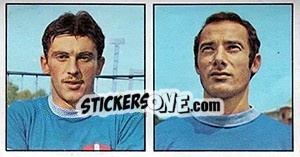 Sticker Carlet / Vivian - Calciatori 1970-1971 n. 448 - Panini