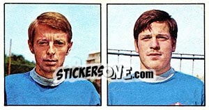 Sticker Gavinelli / Jacomuzzi - Calciatori 1970-1971 - Panini