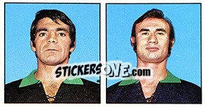 Sticker Mantovani / Grosso - Calciatori 1970-1971 n. 459 - Panini