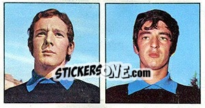 Sticker Lorenzetti / Leardi - Calciatori 1970-1971 n. 465 - Panini