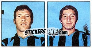 Sticker Gasparroni / Luperini - Calciatori 1970-1971 n. 466 - Panini