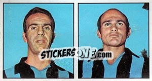 Sticker Gonfiantini / Teneggi - Calciatori 1970-1971 n. 467 - Panini