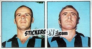 Sticker Barontini / Parola - Calciatori 1970-1971 - Panini