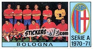 Sticker Squadra - Calciatori 1970-1971 n. 3 - Panini