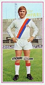Sticker Tazio Roversi - Calciatori 1970-1971 n. 6 - Panini