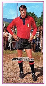 Sticker Enrico Albertosi - Calciatori 1970-1971 - Panini