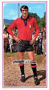 Sticker Enrico Albertosi - Calciatori 1970-1971 n. 25 - Panini