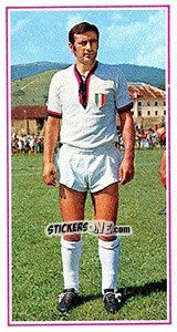 Sticker Eraldo Mancin - Calciatori 1970-1971 n. 27 - Panini