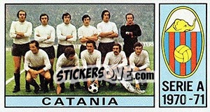 Sticker Squadra - Calciatori 1970-1971 n. 43 - Panini