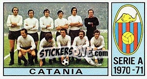 Figurina Squadra - Calciatori 1970-1971 - Panini