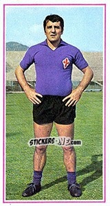 Sticker Giuseppe Longoni - Calciatori 1970-1971 n. 67 - Panini