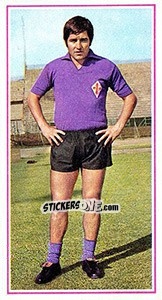 Sticker Giancarlo De Sisti - Calciatori 1970-1971 n. 74 - Panini