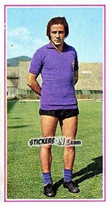 Sticker Luciano Chiarugi - Calciatori 1970-1971 n. 75 - Panini