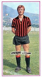 Sticker Paolo Garzelli - Calciatori 1970-1971 n. 91 - Panini