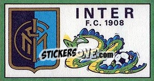 Sticker Scudetto - Calciatori 1970-1971 n. 104 - Panini