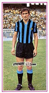 Sticker Tarcisio Burgnich - Calciatori 1970-1971 n. 106 - Panini