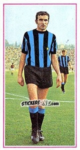 Sticker Mario Giubertoni - Calciatori 1970-1971 n. 109 - Panini