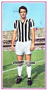 Sticker Roberto Bettega - Calciatori 1970-1971 - Panini