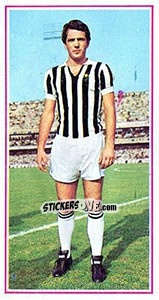 Sticker Roberto Bettega - Calciatori 1970-1971 n. 135 - Panini