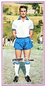 Sticker Giuseppe Wilson - Calciatori 1970-1971 n. 166 - Panini