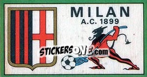 Sticker Scudetto - Calciatori 1970-1971 n. 184 - Panini