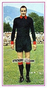 Sticker Fabio Cudicini - Calciatori 1970-1971 - Panini
