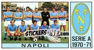 Figurina Squadra - Calciatori 1970-1971 - Panini