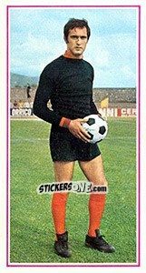 Sticker Alberto Ginulfi - Calciatori 1970-1971 - Panini