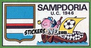 Sticker Scudetto - Calciatori 1970-1971 n. 244 - Panini