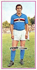 Sticker Ermanno Cristin - Calciatori 1970-1971 n. 253 - Panini